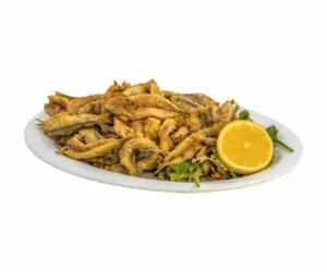 Fried anchovies