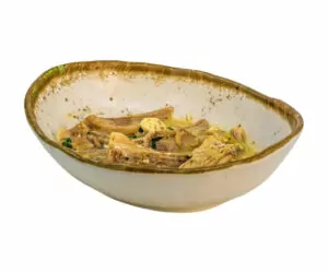 Angel shark saganaki