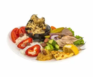 Μεζές ούζου 1 άτομο