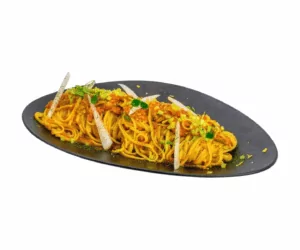 Спагетти с тунцом