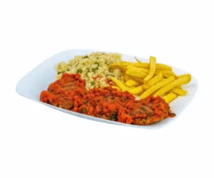 Κεφτέδες με σάλτσα κόκκινη