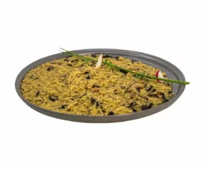 Κριθαρότο με μανιτάρια και θυμάρι