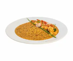 Κριθαρότο με γαρίδες