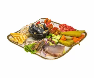 Μεζές ούζου 2 άτομα