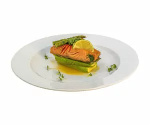 Φιλέτο σολομού beurre blanc